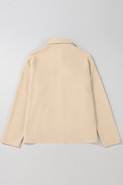 Lilith Corduroy Buttoned Long Sleeve Jacket