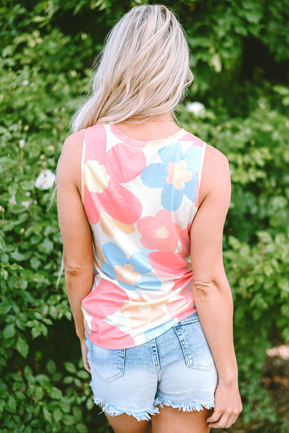 Veda Floral Sleeveless Top