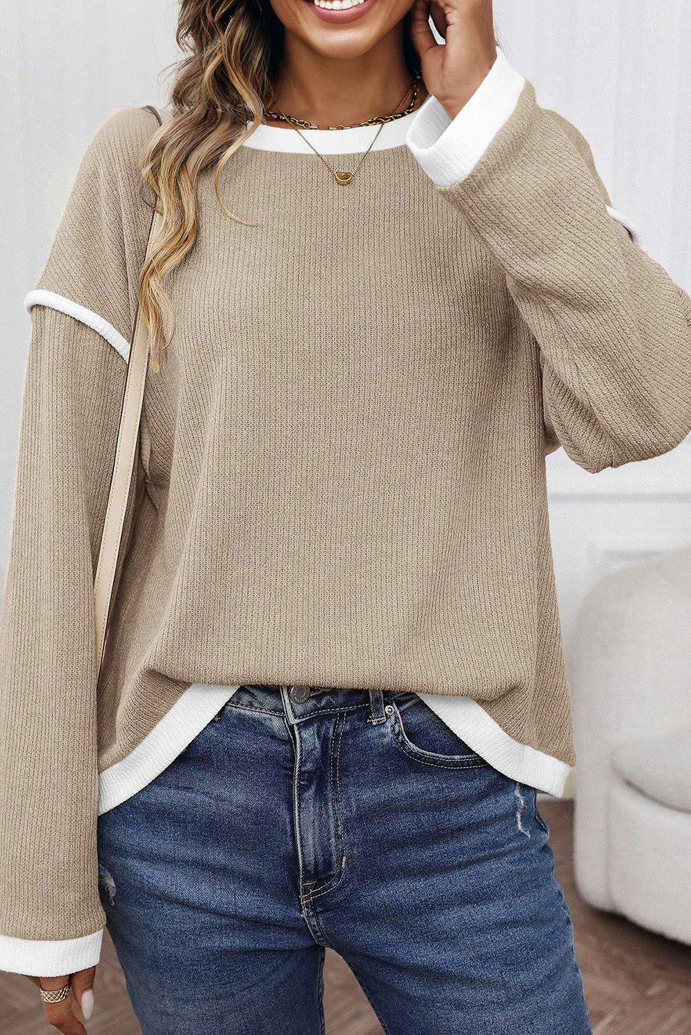 Olive Knit Top