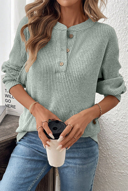 Sloane Henley Knit Top