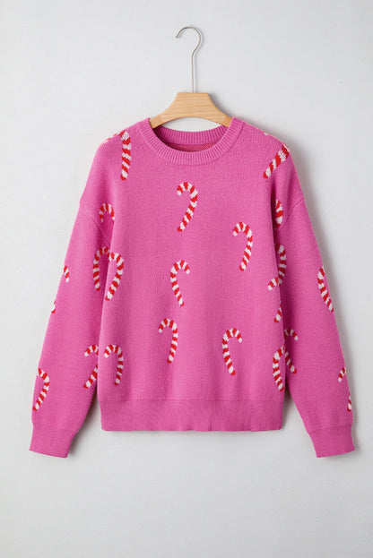Candy Cane Sweater