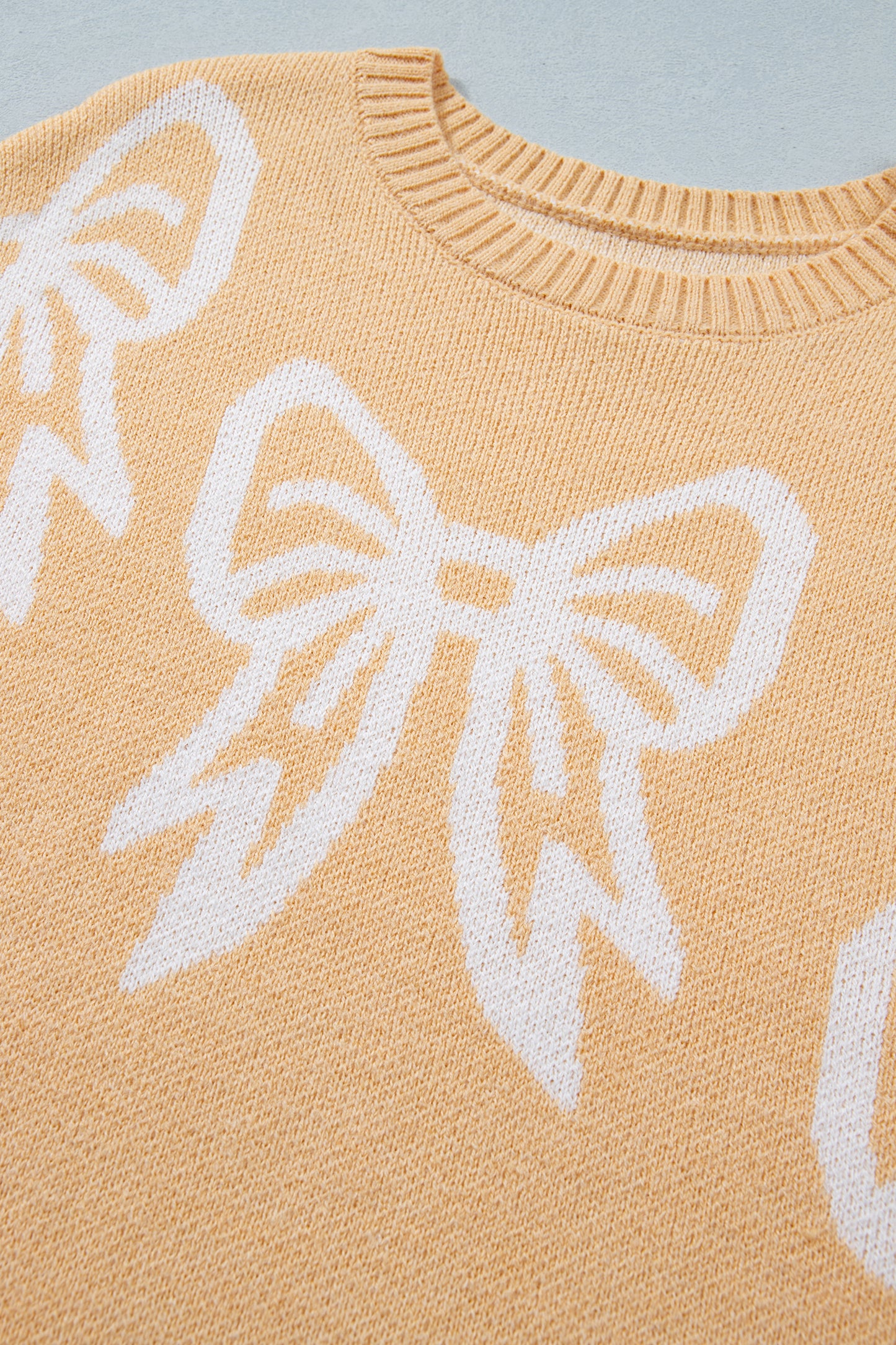 Lia Pink Bow Sweater