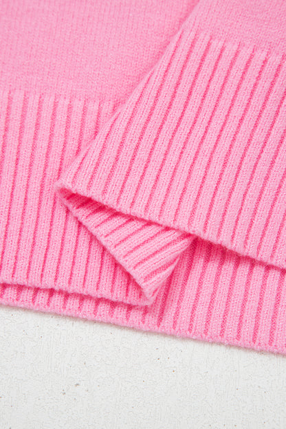 Amore Valentine Heart Short Sleeve Sweater - The Gold Cactus