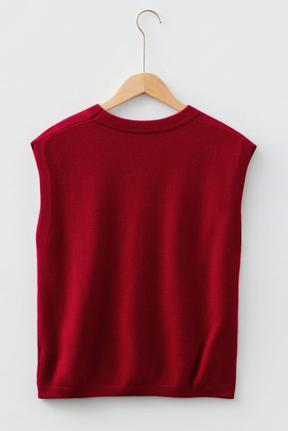 Allie Cap Sleeve Sweater