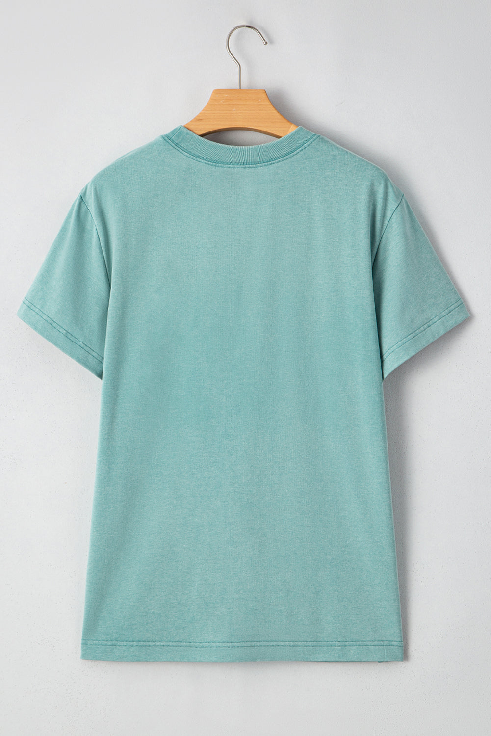 MAMA Mineral Wash Crewneck Tee - Threaded Pear