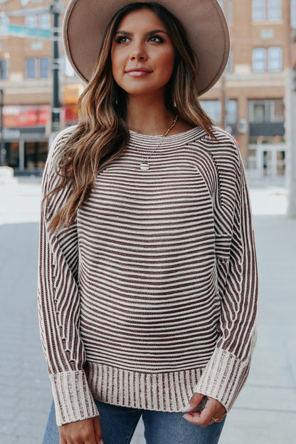 Clara Ribbed Knit Sweater