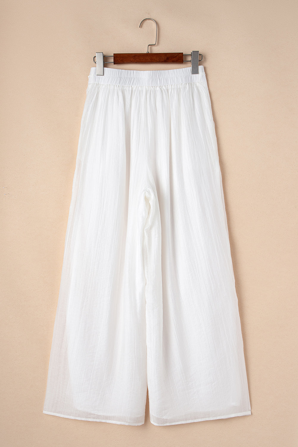 Jessie Casual Tie Waist Pleated Wide Leg Pants - Threaded Pear