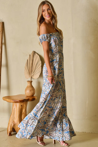 Bria Off Shoulder Maxi Dress