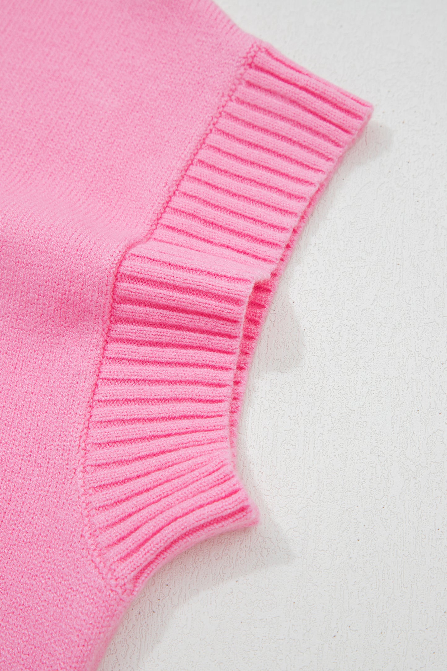 Amore Valentine Heart Short Sleeve Sweater - The Gold Cactus