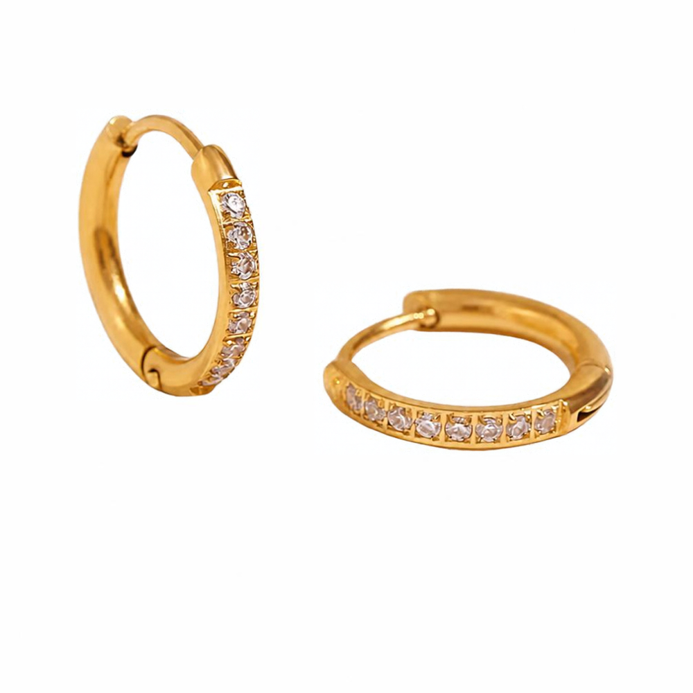 Gold Hoop Earring