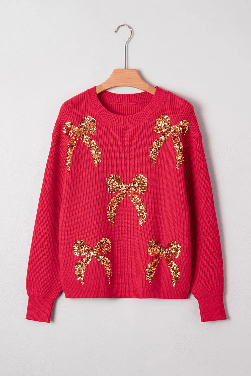 Gold Bow Sweater