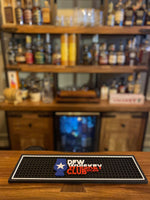 Load image into Gallery viewer, DFW Whiskey club bar mat
