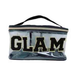 Clear Cosmetic Bag - The Gold Cactus